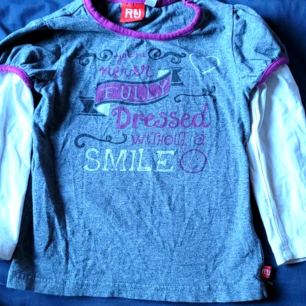 Little miss Top Gently Worn size 3